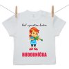 Boodyy Tričko s krátkym rukávom Keď vyrastiem budem hudobníčka 74 (6-9 mesiacov) Boodyy Tričko s krátkym rukávom Keď vyrastiem budem hudobníčka 74 (6-9 mesiacov)