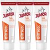 Elmex Zubná pasta Junior Professional Trio 3 x 75 ml Elmex Zubná pasta Junior Professional Trio 3 x 75 ml
