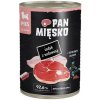 PAN MIĘSKO Morčacie s hovädzím mokré krmivo pre šteniatka 400 g PAN MIĘSKO Morčacie s hovädzím mokré krmivo pre šteniatka 400 g