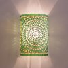 Turecká lampa nástenná s káblom mosaic Cylinder GREEN 17*26 Turecká lampa nástenná s káblom mosaic Cylinder GREEN 17*26