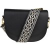 NovaKabelka.sk Ramona Nera s prídavným popruhom X kožená talianska crossbody kabelka čierna NovaKabelka.sk Ramona Nera s prídavným popruhom X kožená talianska crossbody kabelka čierna