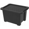 Rotho úložný box Evo Easy 15L Black Rotho úložný box Evo Easy 15L Black