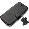 Mobiwear kožené flip Motorola Motorola Edge 30 Ultra – Čierne