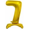 Godan Samostojaci fóliový balón 7 zlatý 74 cm Godan Samostojaci fóliový balón 7 zlatý 74 cm