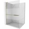 MEXEN/S - Kioto+ L Sprchová zástena WALK-IN s poličkou a držiakom uterákov 90 x 200, transparent/dekor, zlatá 800-090-123-50-35 MEXEN/S - Kioto+ L Sprchová zástena WALK-IN s poličkou a držiakom uterákov 90 x 200, transparent/dekor, zlatá 800-090-123-50-35