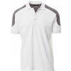 Payper COMPANY Polokošeľa biela/šedá 2XL Payper COMPANY Polokošeľa biela/šedá 2XL