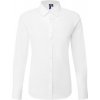 Premier Workwear dámska popelínová košeľa PR303 White Premier Workwear dámska popelínová košeľa PR303 White