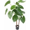 Umelá kvetina Alocasia 2 kmene, 130cm Umelá kvetina Alocasia 2 kmene, 130cm