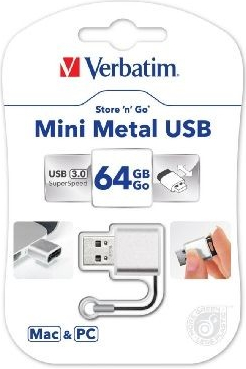 Verbatim Store\'n\'Go Mini Metal 64GB 49841