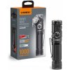 Baterka 2v1 ručná čelovka Videx LED 10W 1000lm 5000K akumulátor 18650 Baterka 2v1 ručná čelovka Videx LED 10W 1000lm 5000K akumulátor 18650