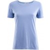 ACLIMA LightWool T-shirt, Woman Purple Impression - S ACLIMA LightWool T-shirt, Woman Purple Impression - S