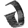 Swissten Kovový Remienok Apple Watch 38-40 mm čierny 46000301 Swissten Kovový Remienok Apple Watch 38-40 mm čierny 46000301