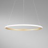 Luce Ambiente Design LED závesné svietidlo Axis, Ø 60 cm, zlatá farba, kov, CCT - LED-AXIS-S60-ORO Luce Ambiente Design LED závesné svietidlo Axis, Ø 60 cm, zlatá farba, kov, CCT - LED-AXIS-S60-ORO