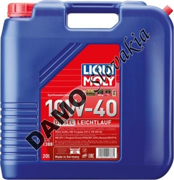 Liqui Moly 1388 Diesel Leichtlauf 10W-40 20 l