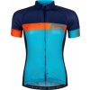 dres FORCE SPRAY LADY kr. rukáv, modro-oranžový Velikost: XL dres FORCE SPRAY LADY kr. rukáv, modro-oranžový Velikost: XL