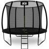 Aga SPORT EXCLUSIVE Trampolína 305 cm Čierna + ochranná sieť + rebrík Aga SPORT EXCLUSIVE Trampolína 305 cm Čierna + ochranná sieť + rebrík