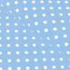 Bavlnená látka/plátno Sandra SA-677 Biele bodky na svetlo modrom - šírka 140 cm Bavlnená látka/plátno Sandra SA-677 Biele bodky na svetlo modrom - šírka 140 cm