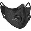 Maska, respirátor FFP3 s ventilčekom x 2, čierna, N99 HEPA Maska, respirátor FFP3 s ventilčekom x 2, čierna, N99 HEPA
