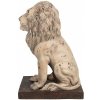 Clayre & Eef Béžová antik dekoratívna socha lev Lion - 30*23*45 cm - Clayre & Eef Clayre & Eef Béžová antik dekoratívna socha lev Lion - 30*23*45 cm - Clayre & Eef