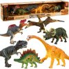 Veľká sada farebných dinosaurov, 6ks Veľká sada farebných dinosaurov, 6ks