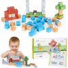 MULTISTORE Magnetické kocky - stavebnica 87 dielov, farebná súprava pre deti 3+ MULTISTORE Magnetické kocky - stavebnica 87 dielov, farebná súprava pre deti 3+