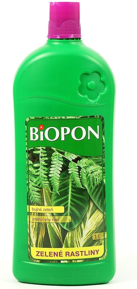 Biopon Na zelené rostliny tekuté hnojivo 1l