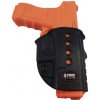 Pouzdro na pistoli Glock 17 a Glock 19, průvlek, levák, Fobus Pouzdro na pistoli Glock 17 a Glock 19, průvlek, levák, Fobus