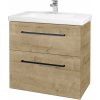 Dreja Umývadlová skrinka BIG INN SZZ2 80 - D25 Teak / Úchytka T06 / D25 Teak Dreja Umývadlová skrinka BIG INN SZZ2 80 - D25 Teak / Úchytka T06 / D25 Teak