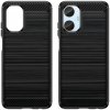 Carbon Shield TPU puzdro pre Realme 10 4G - Čierna KP24264