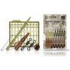 DELPHIN - Set kaprárskych montáží sCAMO Total CARP Závesky, prevleky, obratlíky a zarážky 10 setov DELPHIN - Set kaprárskych montáží sCAMO Total CARP Závesky, prevleky, obratlíky a zarážky 10 setov