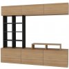 Obývací stěna Teak and Black