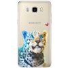 Odolné silikónové puzdro iSaprio - Leopard With Butterfly - Samsung Galaxy J5 2016 Odolné silikónové puzdro iSaprio - Leopard With Butterfly - Samsung Galaxy J5 2016