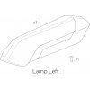 Lamp Left Thule 55004 Lamp Left Thule 55004