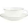 Villeroy & Boch Čajová šálka 0,20 l s podšálkou Anmut Platin. No.1 Villeroy & Boch Čajová šálka 0,20 l s podšálkou Anmut Platin. No.1