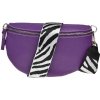 NovaKabelka.sk Reni Grande Viola s prídavným popruhom V kožená talianska crossbody kabelka fialová NovaKabelka.sk Reni Grande Viola s prídavným popruhom V kožená talianska crossbody kabelka fialová