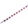 TOBBY STRAWBERRY / Detské elastické šnúrky ploché - biela 95 cm TOBBY STRAWBERRY / Detské elastické šnúrky ploché - biela 95 cm