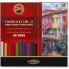 Suché pastely - Toison d´or - soft pastel - hranaté 24 Suché pastely - Toison d´or - soft pastel - hranaté 24