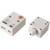Soumrakový spínač SS-IP65, 230 V, 15 A, 2–100 lx, max. 3300 W LED, čidlo IP65 Soumrakový spínač SS-IP65, 230 V, 15 A, 2–100 lx, max. 3300 W LED, čidlo IP65