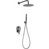 Imex DELOS podomietkový sprchový set black gun metal GPD055/BGM Imex DELOS podomietkový sprchový set black gun metal GPD055/BGM