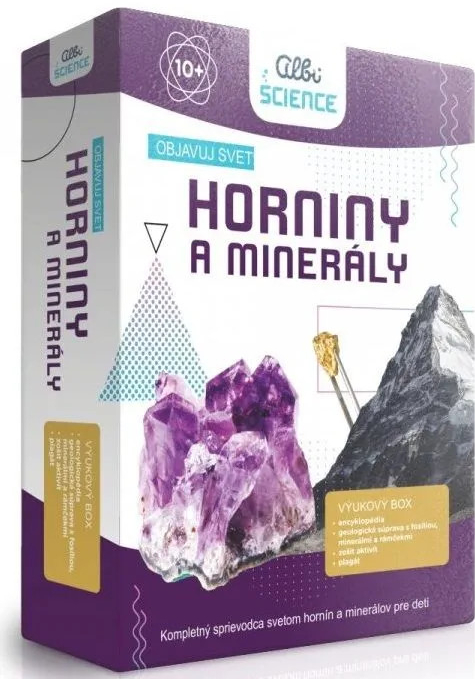 Albi Interaktívna encyklopédia Horniny a minerály
