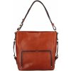 Dámska kožená kabelka cez plece hnedá - Katana Oasis hnedá Dámska kožená kabelka cez plece hnedá - Katana Oasis hnedá