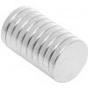 Neodýmový valcový magnet 9 mm 10 ks KD11835 biela Neodýmový valcový magnet 9 mm 10 ks KD11835 biela