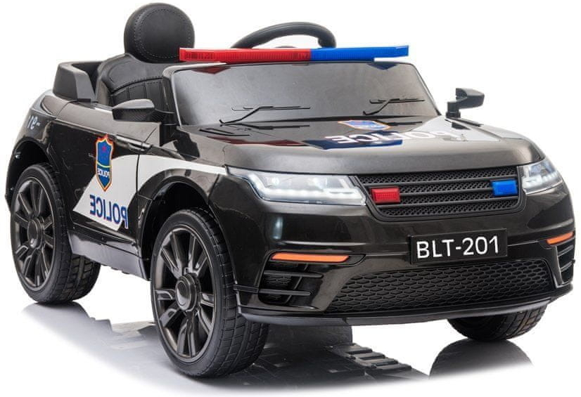 Mamido elektrické autíčko Police čierna