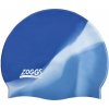 Zoggs Plavecká čiapka - SILICONE CAP MULTI COLOUR strieborná/modrá Zoggs Plavecká čiapka - SILICONE CAP MULTI COLOUR strieborná/modrá