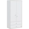 Cilek Detská šatníková skriňa 2dv. Montes White Cilek Detská šatníková skriňa 2dv. Montes White