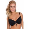 Čipkovaná push-up podprsenka Damaris čierna 70D Čipkovaná push-up podprsenka Damaris čierna 70D