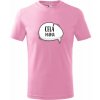 Detské tričko I CELÁ MAMA 158 | 12 rokov Ružová Detské tričko I CELÁ MAMA 158 | 12 rokov Ružová