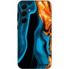Picasee Fashion Case pre Samsung Galaxy A55 5G A556B - Gold blue Picasee Fashion Case pre Samsung Galaxy A55 5G A556B - Gold blue