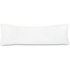 Kvalitex Saténový obliečka na relaxačný vankúš biely Varianta: 55x180cm Kvalitex Saténový obliečka na relaxačný vankúš biely Varianta: 55x180cm