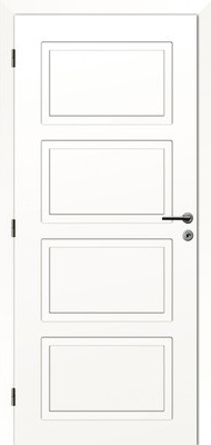 Solodoor Interiérové dvere SNOW 24 60L biele